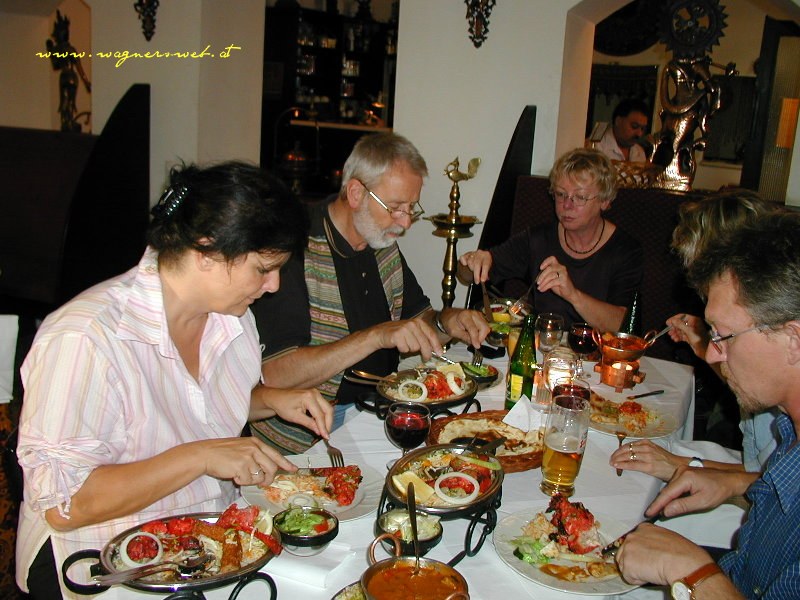 Vienna Sightseeing - Dopp/Zoll in Wien - Abendmahl im Indischen Restaurant  