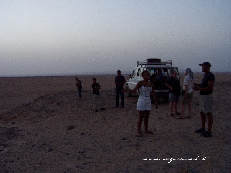 ÄGYPTEN - HURGHADA Kurzer Blick auf das Abendpanorama