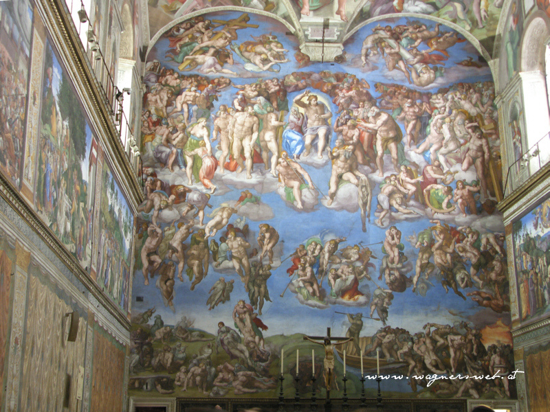 ROM Zitat von Werner: Was bitte spielt die Sixtinische Kapelle.