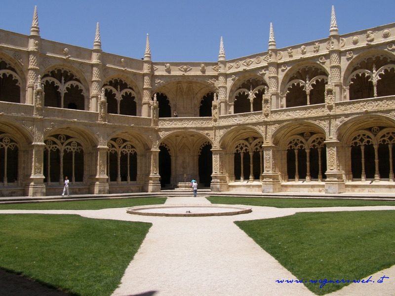 jeronimos kloster - kreuzgang