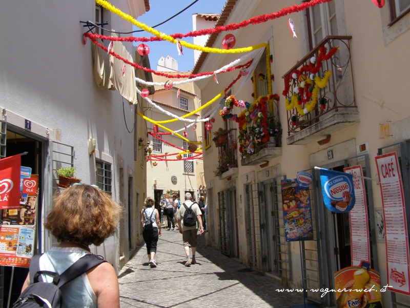 stadtfest von lissabon