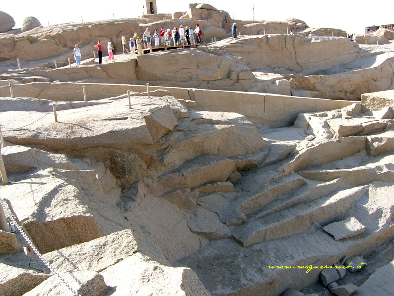 assuan granitsteinbruch